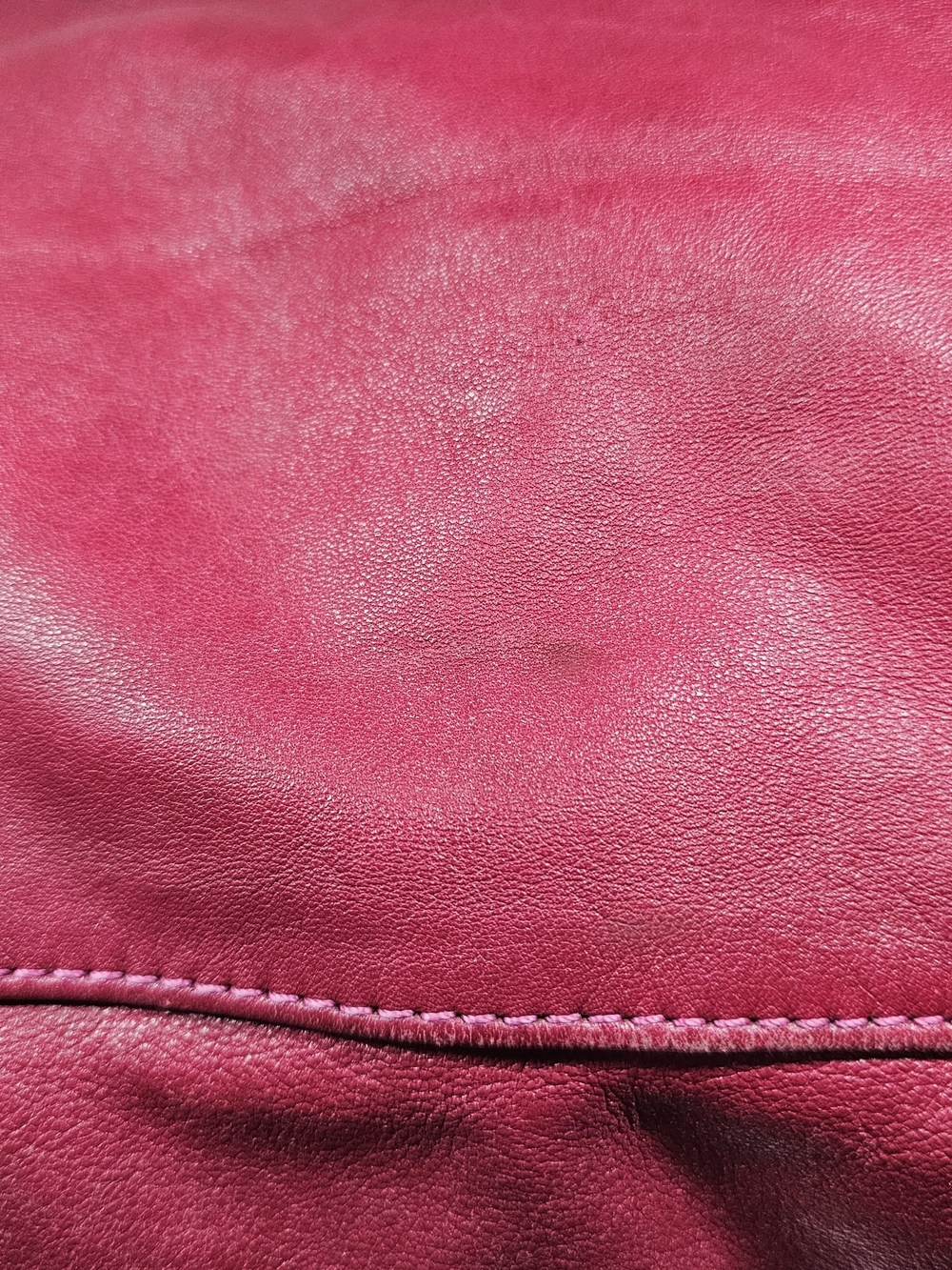 Longchamp Le Pliage Cuir Large Pink Leather Tote - Picture 8 of 16